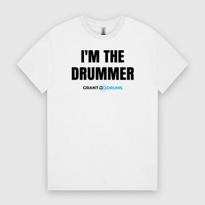 I'm The Drummer (WHITE) Thumbnail